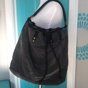 Lucky Brand suede bag